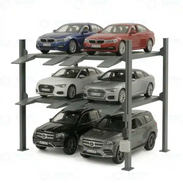 Double Wide Triple Stacker | 3ED 6-Car Parking Lift | Kettp